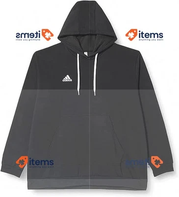 Adidas Hoodie à Capuche Entrada 22 Homme Noir Taille Large - Photo 1/4