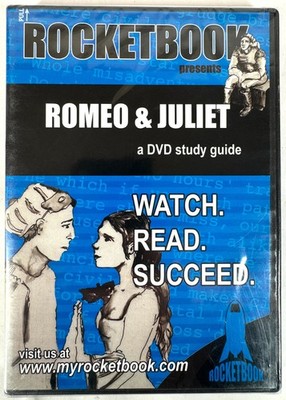 Rocketbook Romeo & Juliet DVD Study Guide Shakespeare Eductional SEALED
