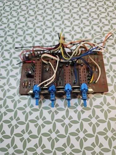 Vintage Pioneer SX-3700 Receiver Input Selection Circuit Board W/ Switch Buttons