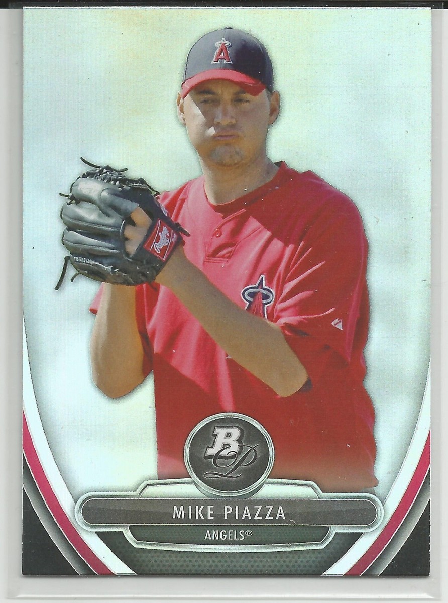 Mike Piazza Los Angeles Angels 2013 Bowman Platinum | eBay