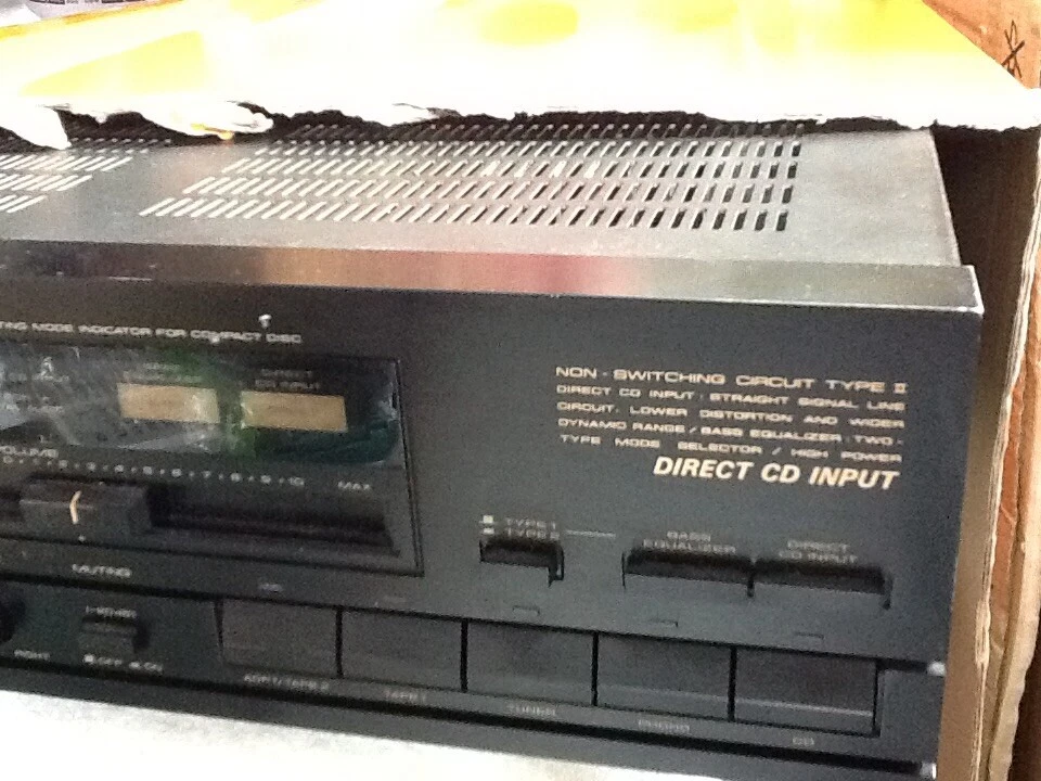 Vintage Pioneer A-X420 Stereo Separate Integrated Amplifier 1986. 62W @ 8ohm. - Image 3 of 4