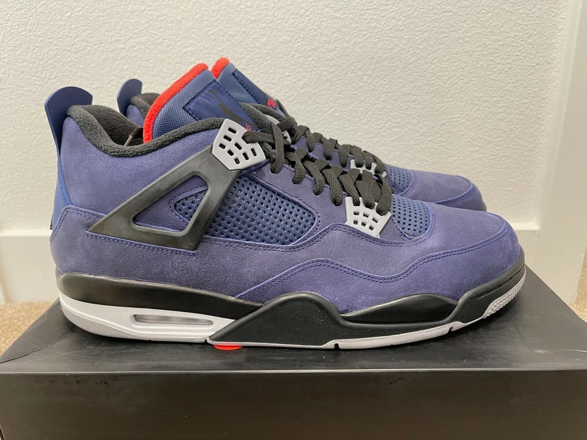 New Jordan Retro 4 Winterized Loyal Blue Size 16 bred cement space