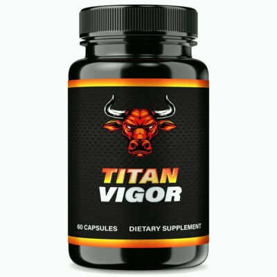 Titan Vigor for Men, Male Energy & Vitality Pills, Advanced Formula 60ct