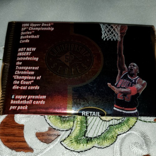1996-97 UPPER DECK SP BASKETBALL CARD PACK JORDAN INSERTS?+FREE 1986 KOBE PROMO