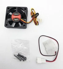 NEW Evercool 50mm x 15mm 3/4-pin 12V Ball Bearing PC Case Cooling Fan