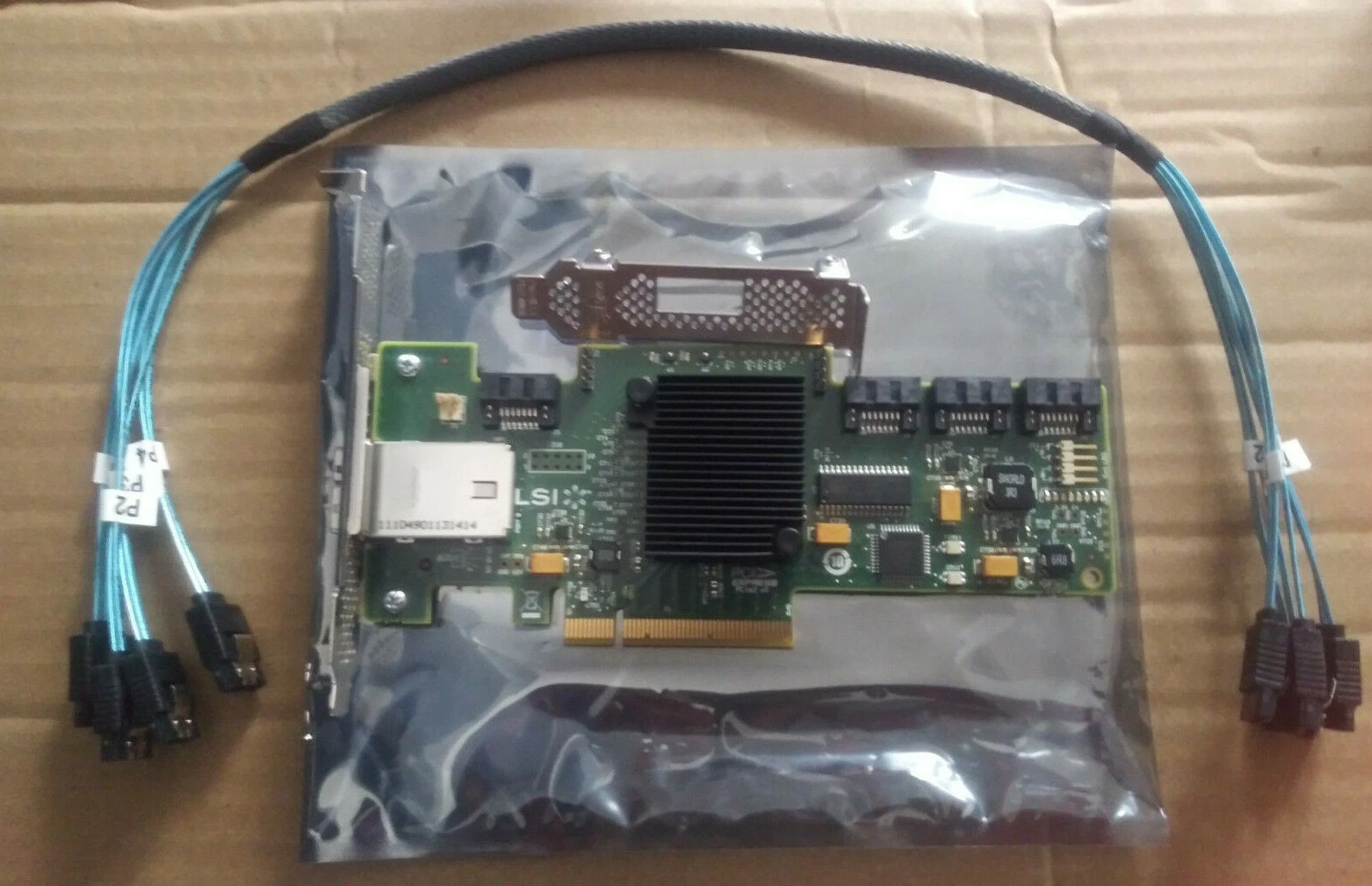 LSI SAS SATA 9212-4i 6 Gb/s Modalità IT 4 Porte ZFS FreeNAS - Foto 11
