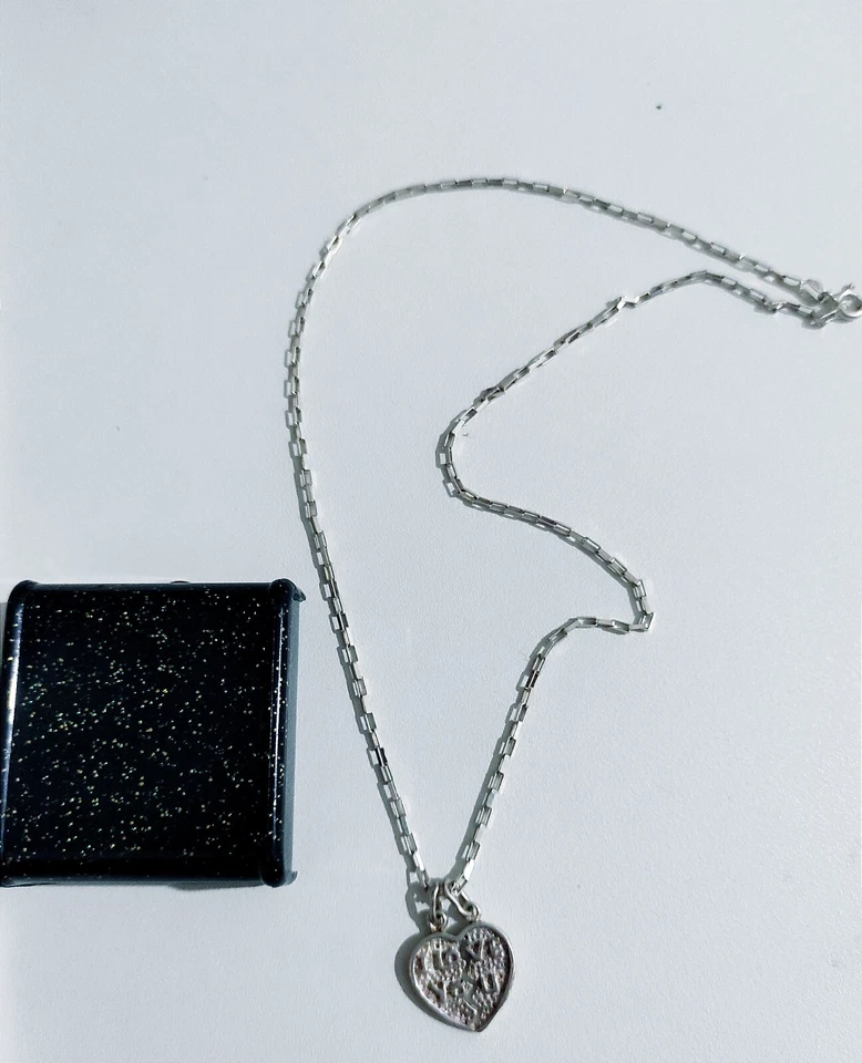 Catenina in Argento 925 Silver piú Ciondolo Cuore spezzabile I LOVE YOU - Immagine 3 di 4