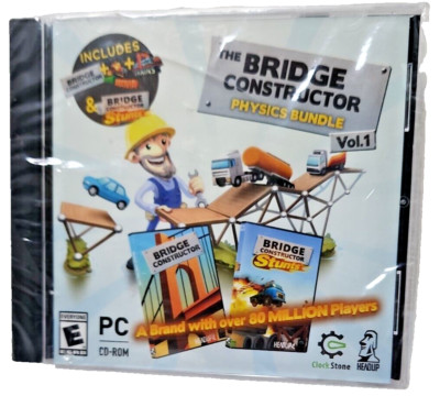 The Bridge Constructor Physics Bundle Vol. 1  PC Game *READ* (T49)  (T70)