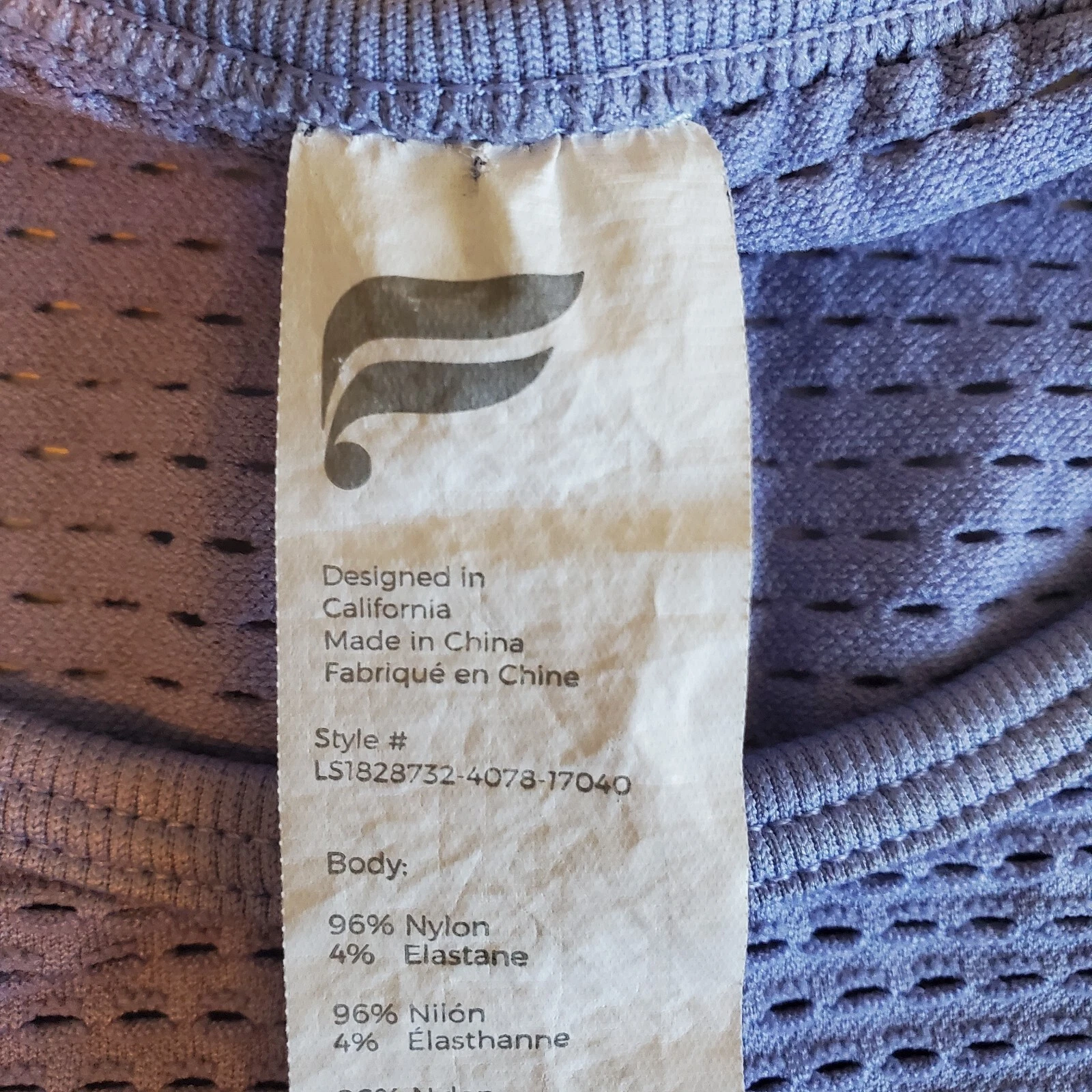 fabletics musetta compression long sleeve perforated shirt