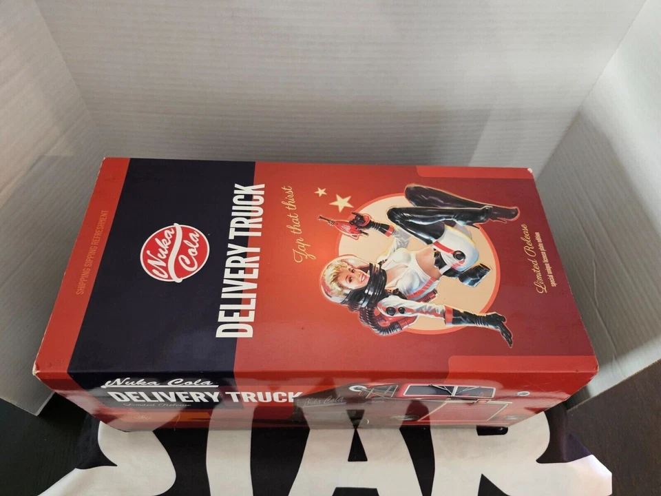 Nuka Cola Delivery Truck FALLOUT 1:18 Scale Die CastWand Company /3000 - Image 3 of 3