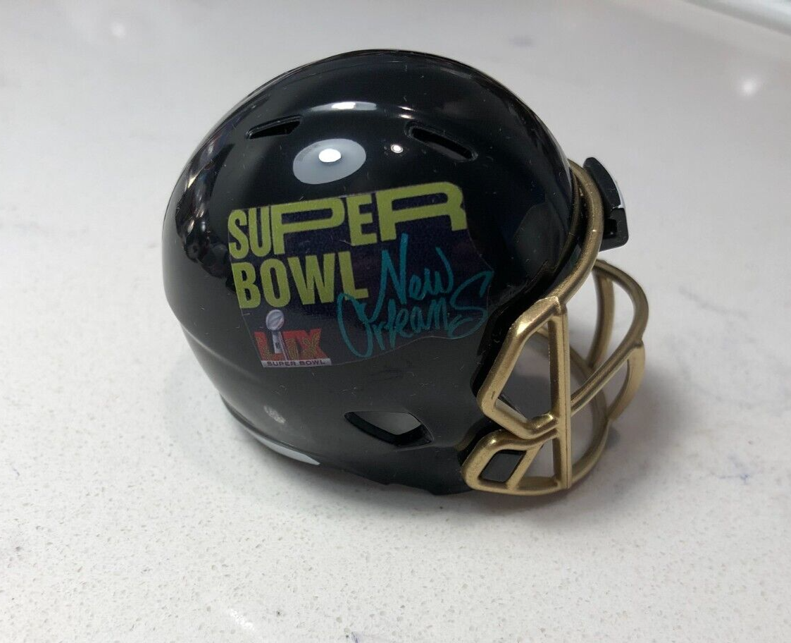 Super Bowl LIX 59 2025 custom pocket pro helmet Eagles Chiefs NFL Philadelphia