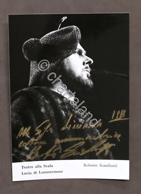 Opera Music - Italian Bass Autograph Roberto Scandiuzzi - 1988