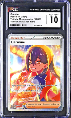 Carmine graded CGC 10 for sale on eBay
