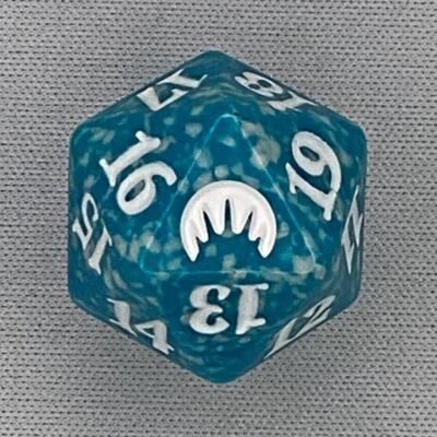 Magic the Gathering MTG - Spindown/D20/Life Counter - MAGIC ORIGINS (ORI) BLUE