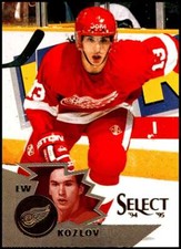 1994-95 Select Hockey #103 Slava Kozlov  Detroit Red Wings V89957