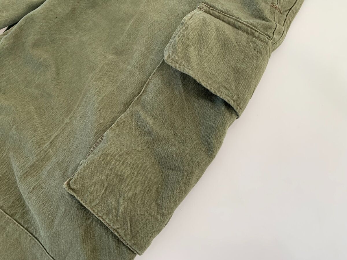 VTG Old French TTA M47 Military Cargo Pants Algeria Army VTG Old French TTA M47 Military Cargo Pants Algeria Army