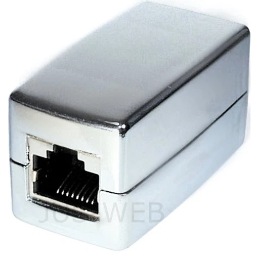 CAT.5e Adapter crossover 2x RJ45 Buchse Patchkabel Verbinder Netzwerk LAN