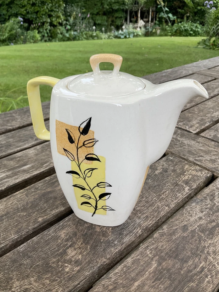 Midwinter Stylecraft Retro Coffee Pot 7-62 Gandy Sign Mid Century Modern 1 pint - Image 4 of 4