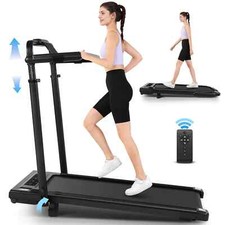 Walking Pad Treadmill with Adjustable Height  Removable Desk Workstation, 300lb