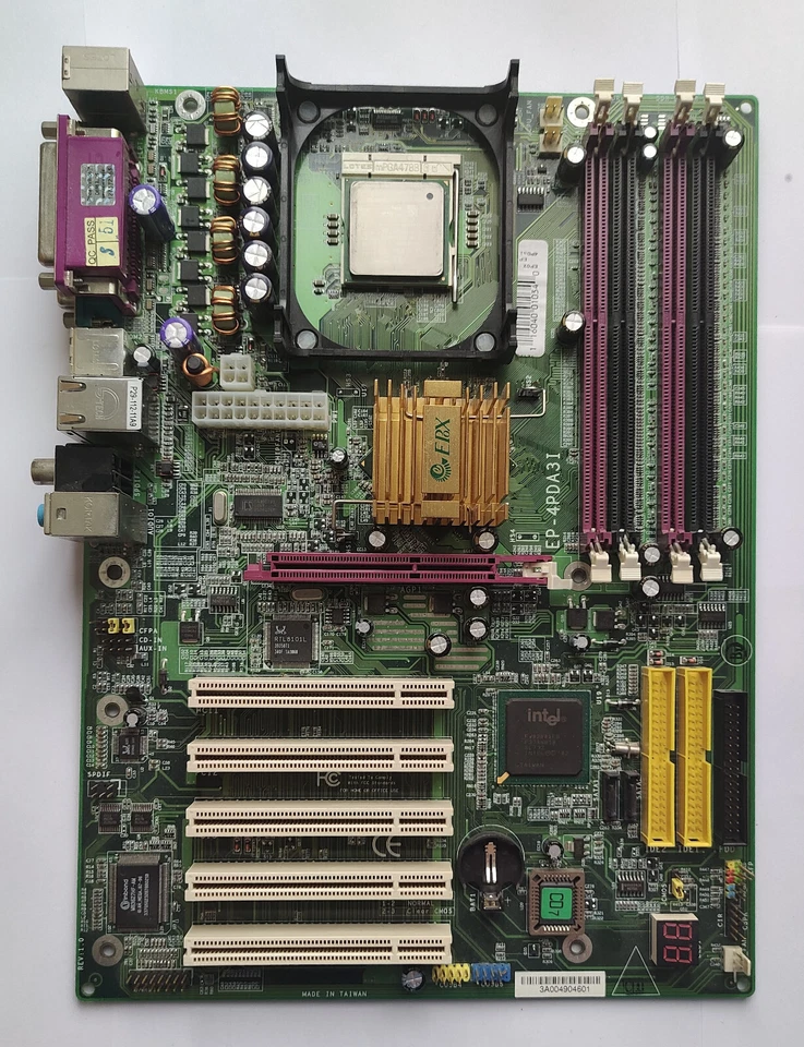 Epox EP-4PADA3I Motherboard with Pentium 4 3 GHz CPU and 2GB RAM - Test OK! - Image 2 of 4
