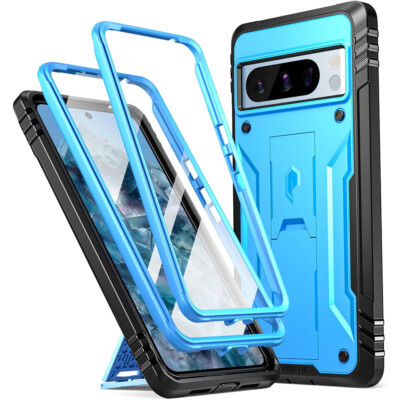For Google Pixel 8 Pro Case | Poetic Built in Screen Kickstand Rugged Cover