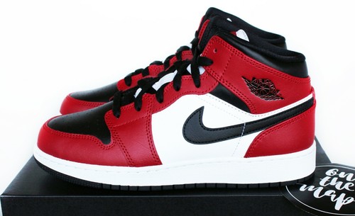 Alinear Labe Mediante Nike Air Jordan 1 Retro Puntera Mediados de Chicago Rojo Blanco Negro UK 3 4 5 6 7 8 9 10 nos | eBay Alinear Labe Mediante Nike Air Jordan 1 Retro Puntera Mediados de Chicago Rojo Blanco Negro UK 3 4 5 6 7 8 9 10 nos | eBay