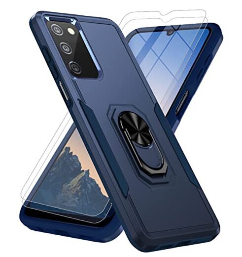 for Phone Case [15 FT Military-Grade Drop Protection], Samsung Galaxy A03S Blue