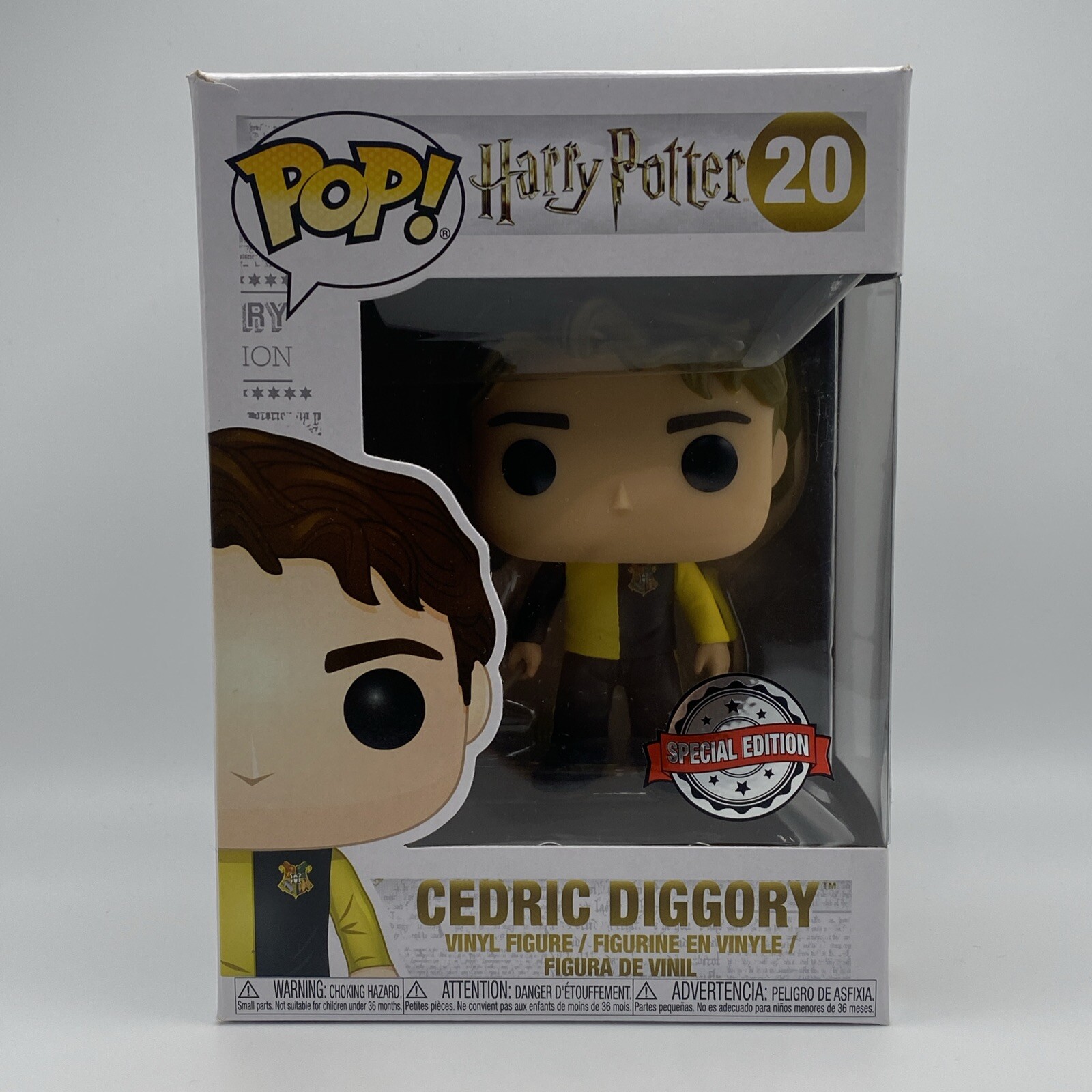 En Oferta Funko Pop Harry Potter Cedric Diggory #20 Vinyl Figure Hot Topic Exclusive