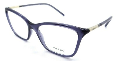 Prada Eyeglasses Frames PR 08WV 06M-1O1 53-16-140 Bluette Made in Italy
