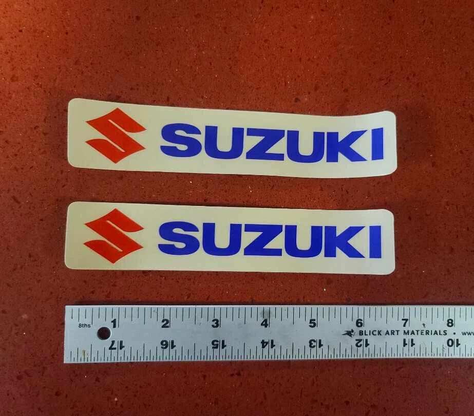 Kit De Calcomanías Decorativas Para Suzuki TS50ER – Hechas Bajo Pedido, Réplica Exacta