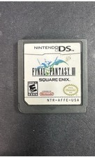 Final Fantasy III 3 solo cartuccia Nintendo DS