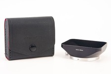 Konica Metal Lens Hood for 24mm and 28mm Wide Angle Lenses in Case V22