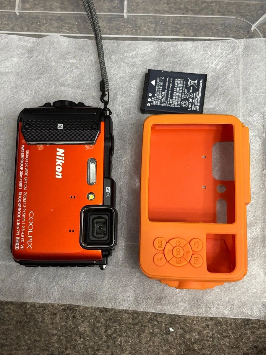 COOLPIX A Nikon ニコン AW130 オレンジ 防水カメラ : 山ウサギカメラ