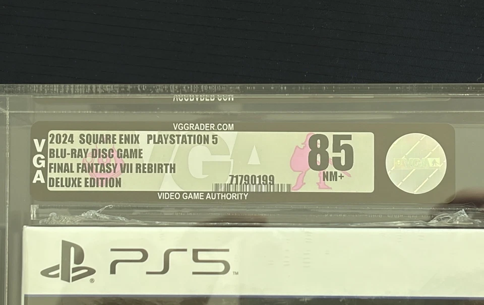 Final Fantasy VII Rebirth Deluxe Edition (PS5) VGA 85 NM+ Graded - SEALED FF7 - Image 3 of 4