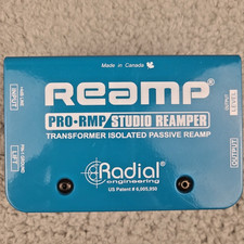 Radial Engineering Pro RMP Passive Reamping Direct Box Studio Reamper Reamp