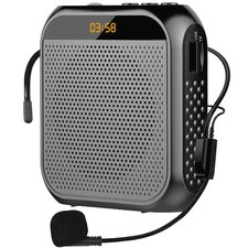 Portable Voice Amplifier for Teachers, 2200mAh Rechargeable Personal Amplifie...