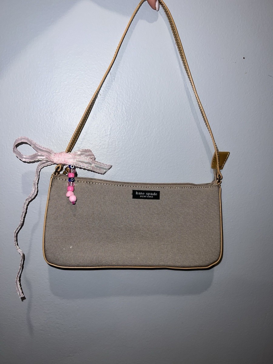 Vintage Kate Spade Shoulder bag 90s Brown/creme Colored