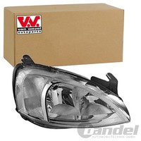 VAN Wezel H7/H7 Scheinwerfer Rechts Passend FüR Opel Combo Corsa