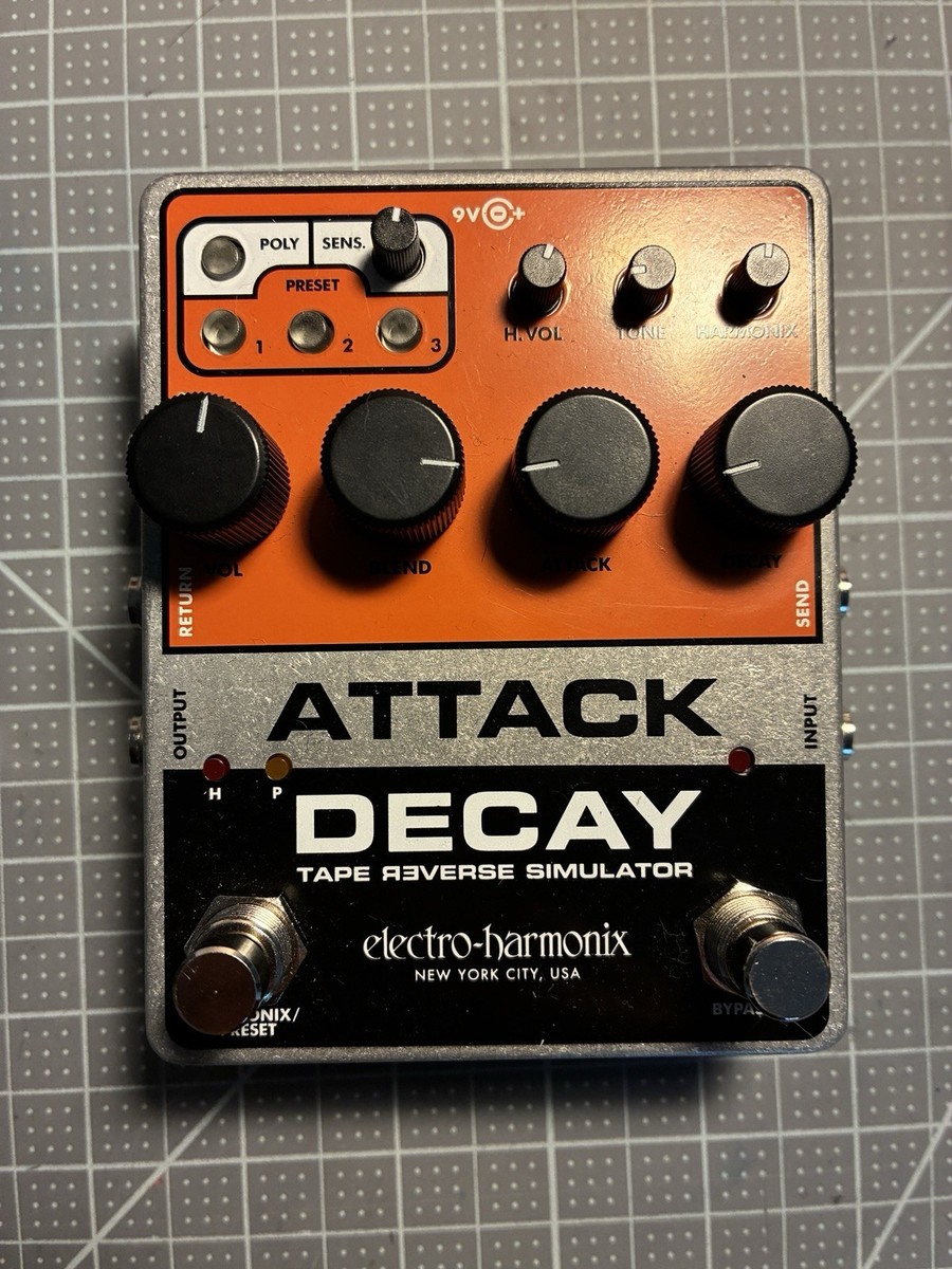Electro Harmonix EHX Attack Decay Pedal | eBay