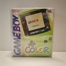 CONSOLE NINTENDO GAME BOY COLOR GBC LIME GREEN PAL GIG COMPLETO ITALIANO
