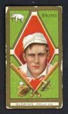 1911 T205 T 205 RUBE OLDRING A'S VG 548418 (KYCARDS)