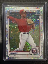 2020 Bowman Draft - Chrome Sammy Infante #BD-48 Sparkle Refractor (RC)