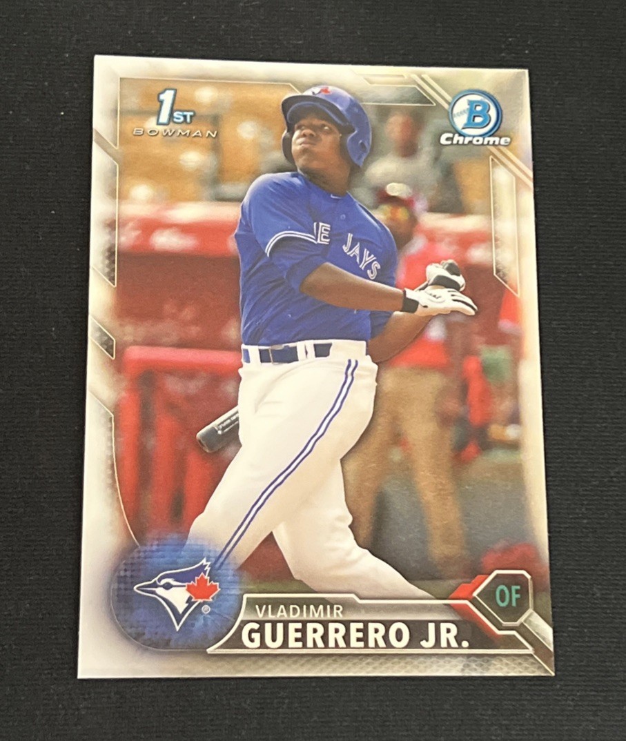 2016 Bowman Chrome Prospects Vladimir Guerrero Jr. #BCP55 Toronto Blue Jays RC