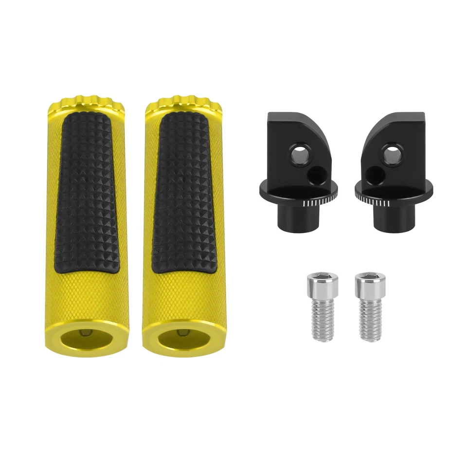 Rear Passenger Foot Pegs Footrests For Yamaha YZF-R1 02-20 YZF-R6 03-20 YZF-R1M Foto 4 de 4