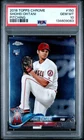 PSA 10 SHOHEI OHTANI 2018 Topps Chrome #150 RC Pitching Dodgers Angels GEM A
