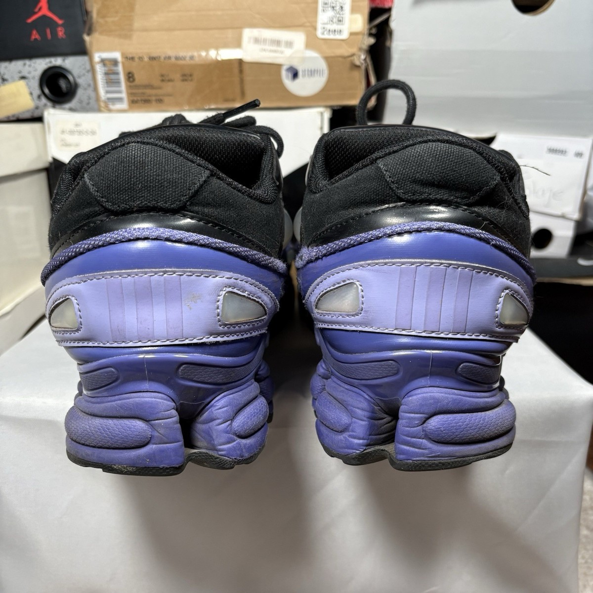Size 10.5 - adidas Raf Simons Ozweego 3 Purple Black for sale