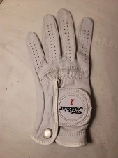 TITLEIST PERMA SOFT GLOVE LM Ladies Medium Mint Condition 