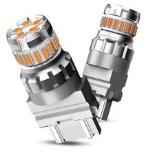 AUXITO 4057 3157 LED 4157 Amber Turn Blinker Signal Parking DRL Light Lamp Lamps
