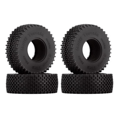 All-Terrain Crawler Tires 55x20mm for TRX4M AX24 SCX24 FCX24 Upgrade Parts