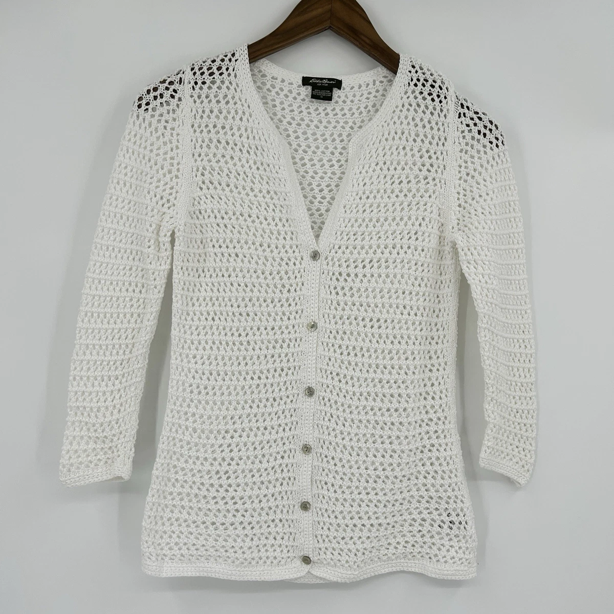 Eddie Bauer Cotton White Sweaters for Women for sale | eBay